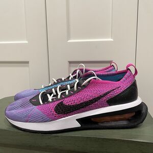 New Nike Air Max Flyknit Racer Fuchsia Size 11.5 FD0822-500